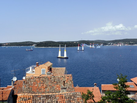 Red Bull Air Race, World championship, Rovinj, Croatia 2015. Competition. 9のeditorial素材