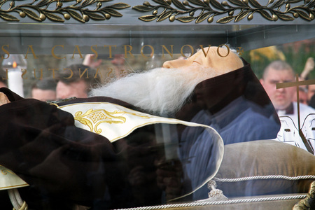 Welcome of St.Leopold Mandic's body in Zagreb,3,2016.のeditorial素材