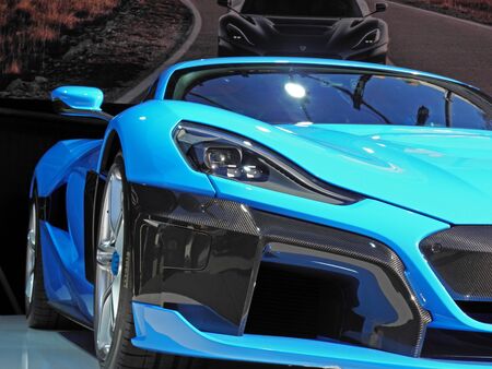 Rimac C_Two car presentation in Zagreb;Croatia,Europe,30のeditorial素材