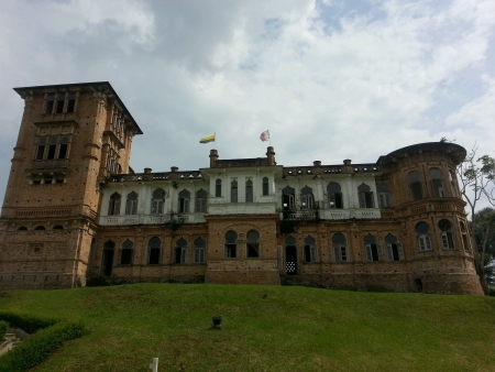 Kellies  Castle is one of historical building in Malaysia.の素材