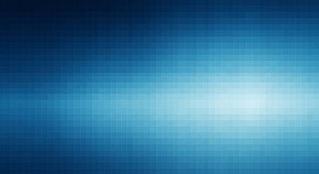 A blue gradient background composed of small squares forming a mosaic grid pattern with a bright...