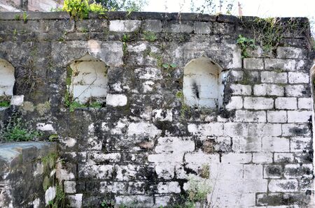 Design in Wall at Kaleshwar Mahadev Hamirpur Himachal Pradesh Indiaの写真素材