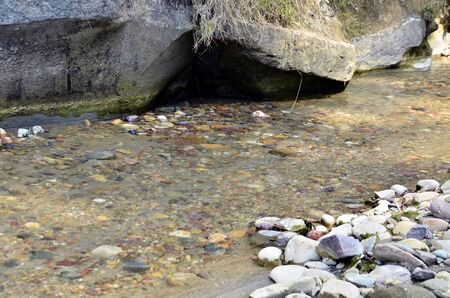 Pound in Amb River Himachal Pradesh India Background Viewの写真素材