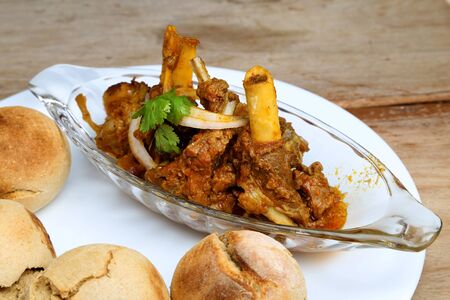 Indian style meat dish or mutton curry