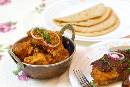 Spicy and tasty Fish curry dish.の写真素材
