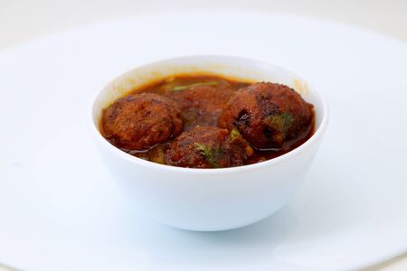 Manchurian with gravyの写真素材