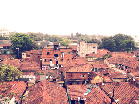 Slum dog areaのeditorial素材