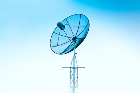 satellite dishの写真素材