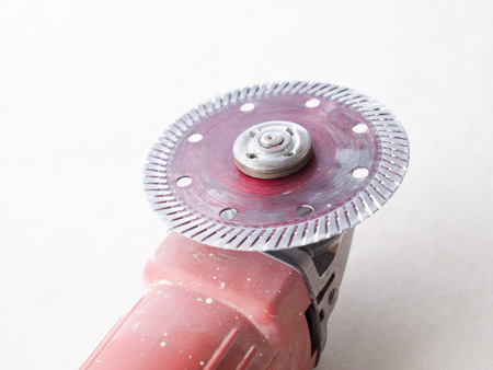 angle grinderの写真素材