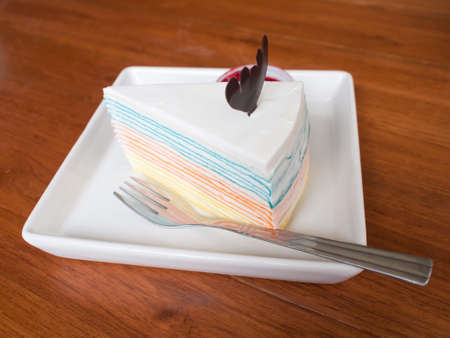 crepe cakeの写真素材