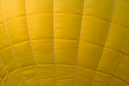 Yellow Hot Air Balloon textureの写真素材