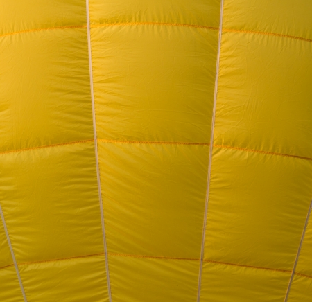 Yellow Hot Air Balloon textureの写真素材