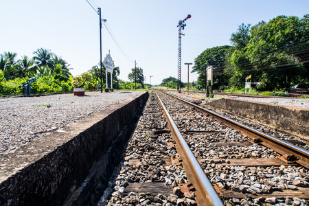 Train trackの写真素材