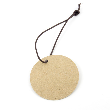 Empty tagの写真素材