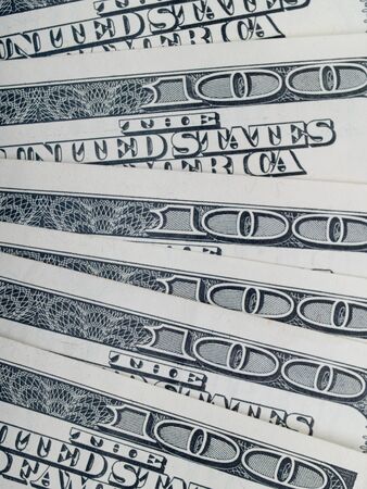 background of dollar bills closeupの写真素材