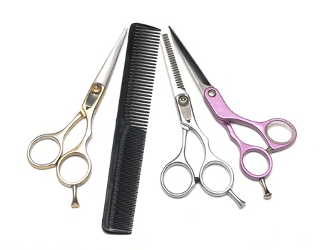 range of accessories for hairdressers