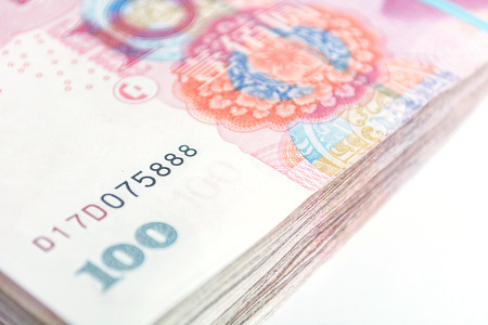 China's sacred number is 888(Triple eight) on yuan banknotes