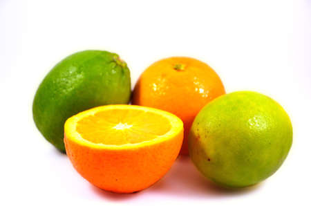 Orange and Lemonの写真素材