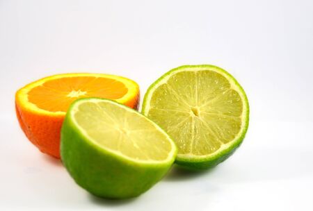 Fresh orange and lemonの写真素材