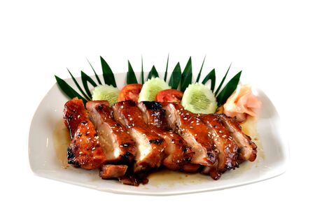 Teriyaki Chicken - Japanese Foodの写真素材