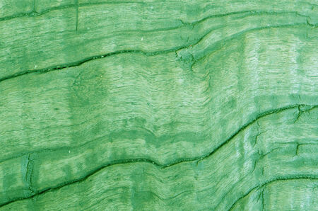 close up old wooden , green wood texture