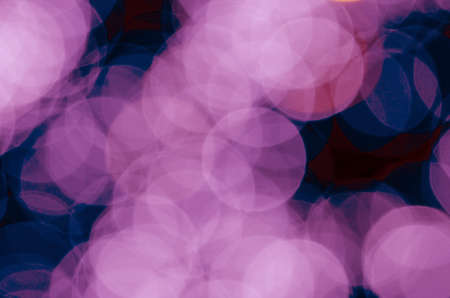 Abstract & Festive background with bokeh defocused lightsの写真素材