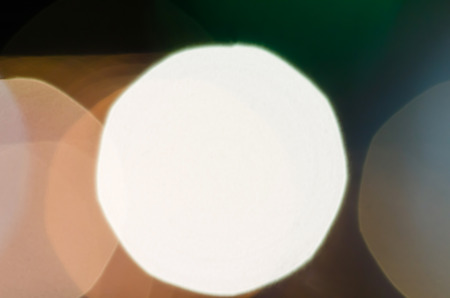 Abstract & Festive background with bokeh defocused lights