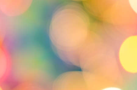 Abstract & Festive background with bokeh defocused lights