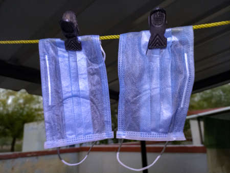 Do not reuse these surgical masks after wearing it to prevent coronavirus disease or covid-19