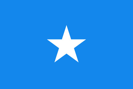 Flat Somalia flag vector backgroundのイラスト素材