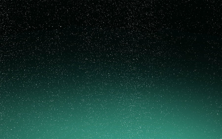 Green starry sky art background texture