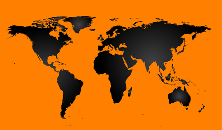 world map vectorのイラスト素材