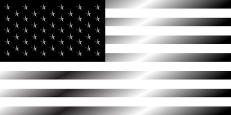 American flag faded vector illustration.のイラスト素材