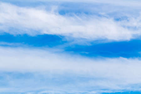 Clouds in the blue sky