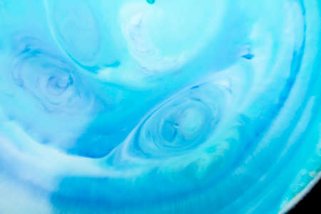 Ornate abstract gradients of acrylic paintsの写真素材