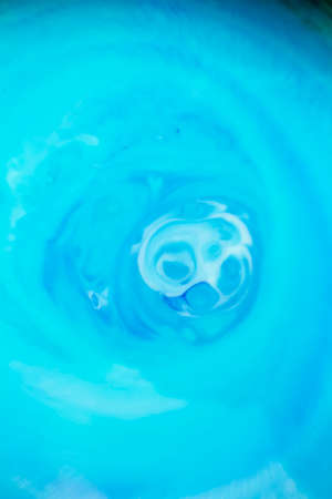 Ornate abstract gradients of acrylic paintsの写真素材