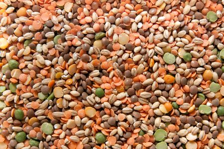 Lentil Soup Mixtureの写真素材