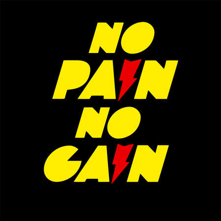 Bring The Pain Gym Quotes Fitness Motivation Bodybuildingのイラスト素材