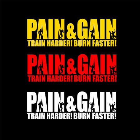 Bring The Pain Gym Quotes Fitness Motivation Bodybuildingのイラスト素材