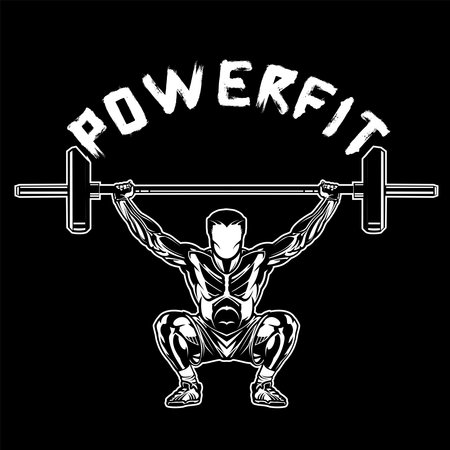 Angry bodybuilder gym spartan wolf lion vector imageのイラスト素材