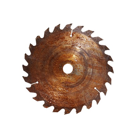 Old circular saw