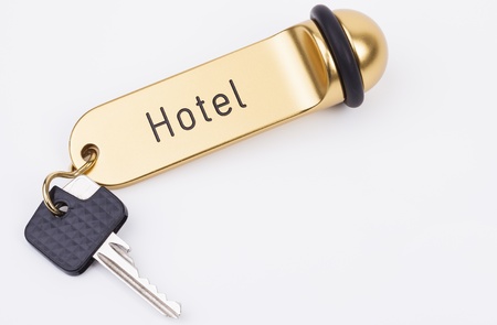 Golden key fobの写真素材