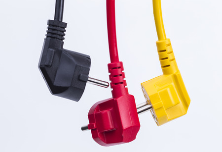 Colored power cords