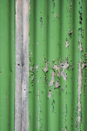 Texture Flaking Paint Greenの写真素材