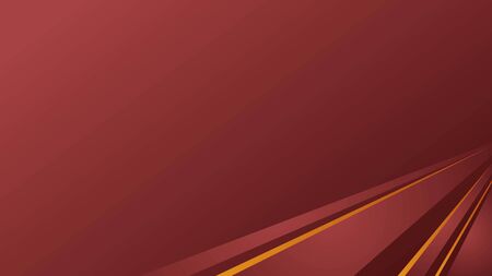 Red Background with Abstract Shapesのイラスト素材