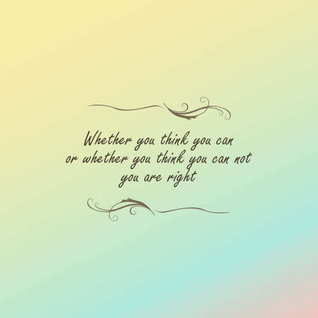 Inspirational Quotes on Pastel Color Backgrounds