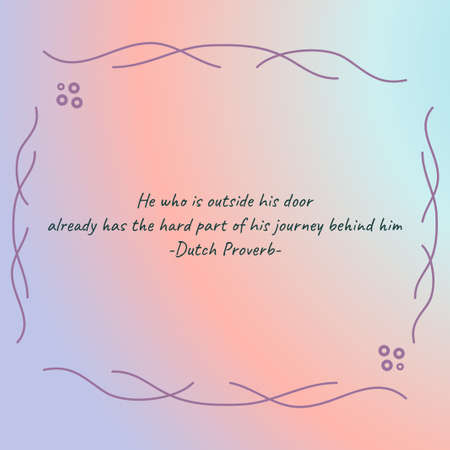 Inspirational Quotes on Pastel Color Backgroundsのイラスト素材