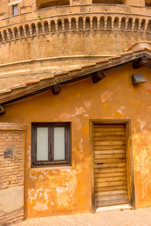 Rome, Italy - 23 June 2018:Interiors of the Castel Sant Angelo, Mausoleum of Hadrian in Rome, Italyのeditorial素材