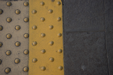 High angle view of yellow wall