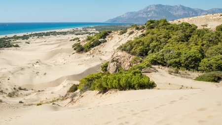 Patara sand beach and desert. Antalya Province. Turkeyの写真素材